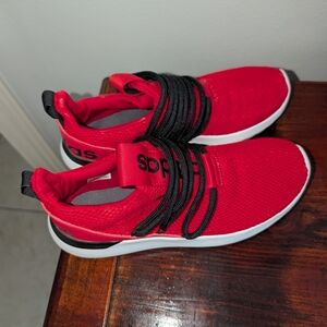 Adidas Scarlet and Ebony Athletic Shoes